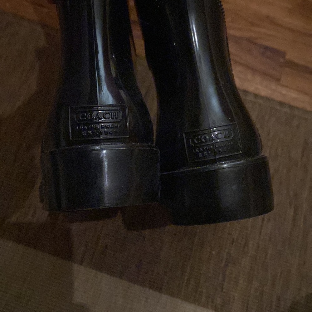 Coach rain boots - Picture 4 of 5